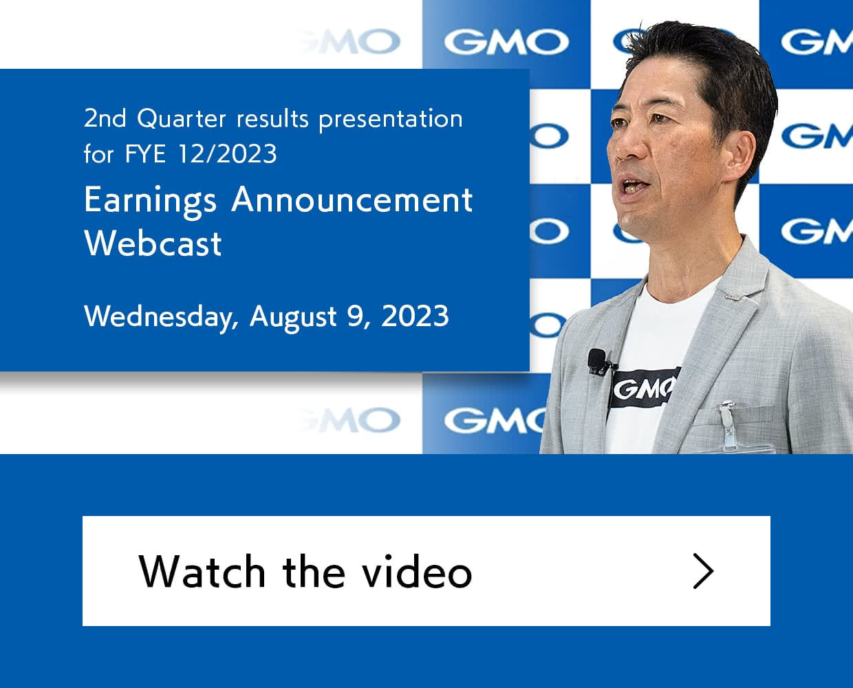 2nd Quarter, Fiscal Year 2023 Earnings Announcement Webcast